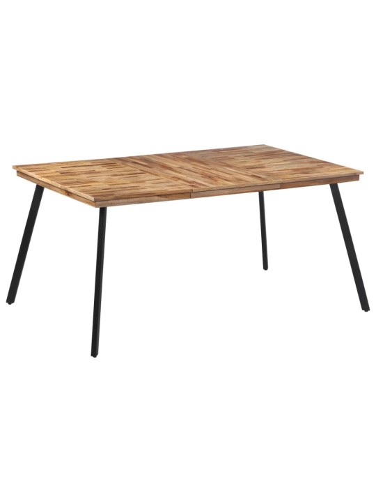 Jídelní stůl 169 x 98,5 x 76 cm masivní teakové dřevo