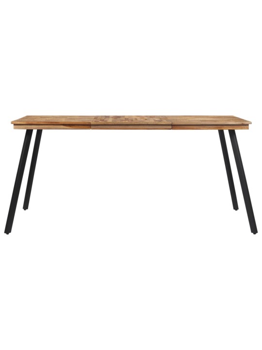 Jídelní stůl 169 x 98,5 x 76 cm masivní teakové dřevo