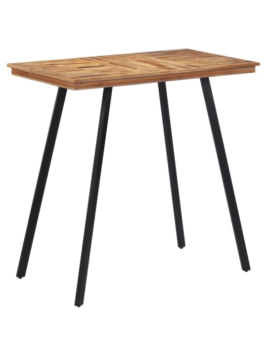Barový stůl 110 x 55 x 105 cm masivní teakové dřevo