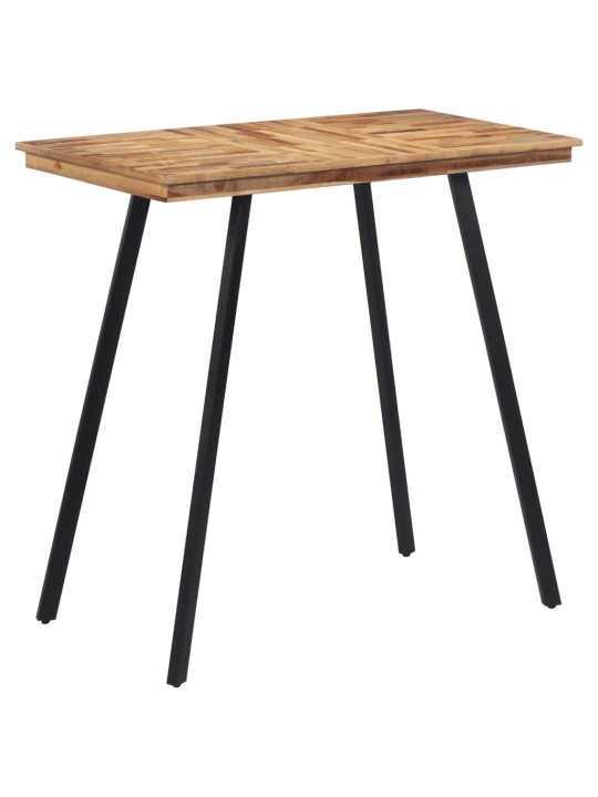 Barový stůl 110 x 55 x 105 cm masivní teakové dřevo