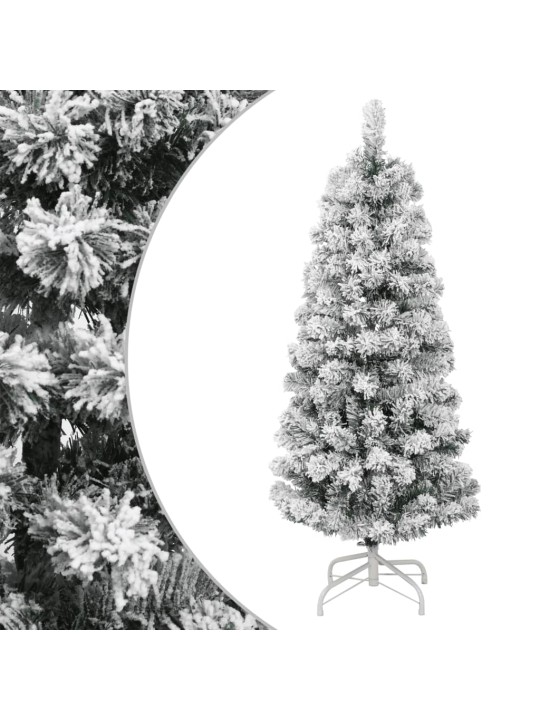 Umělý sklápěcí vánoční stromek se sněhem 150 cm