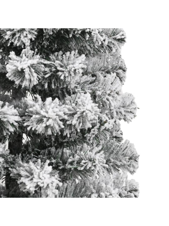 Umělý sklápěcí vánoční stromek se sněhem 150 cm