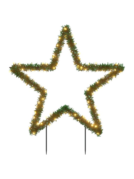 Vánoční světelná dekorace s hroty Hvězda 115 LED diod 85 cm