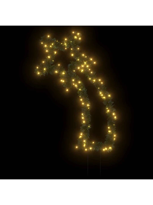 Vánoční světelná dekorace s hroty Kometa 115 LED diod 89 cm