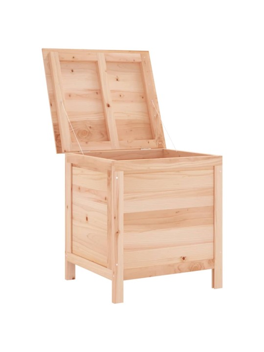 Zahradní úložný box 50 x 49 x 56,5 cm masivní jedlové dřevo