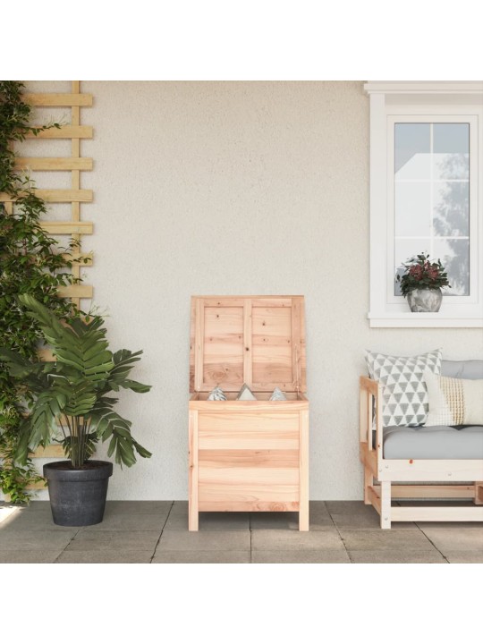 Zahradní úložný box 50 x 49 x 56,5 cm masivní jedlové dřevo