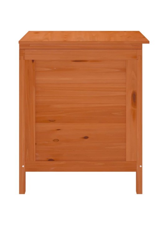 Zahradní úložný box hnědý 50x49x56,5 cm masivní jedlové dřevo