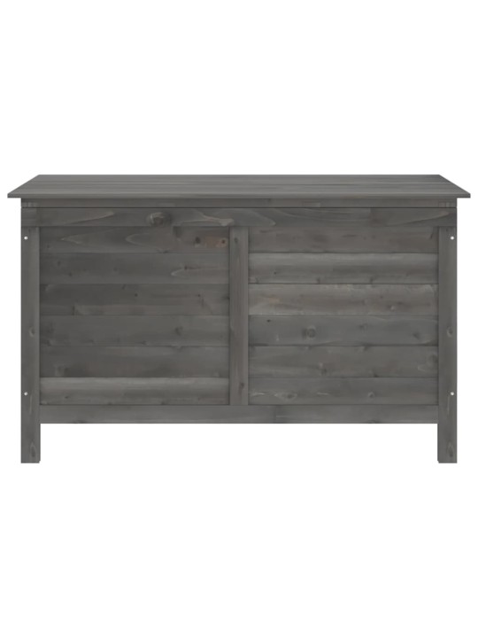 Zahradní úložný box antracitový 99x49,5x58,5 cm masivní jedle