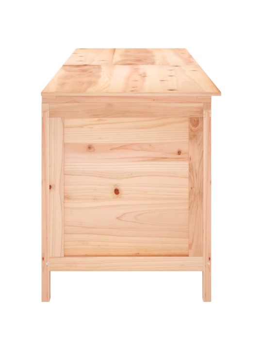 Zahradní úložný box 198,5 x 50 x 56,5 cm masivní jedlové dřevo