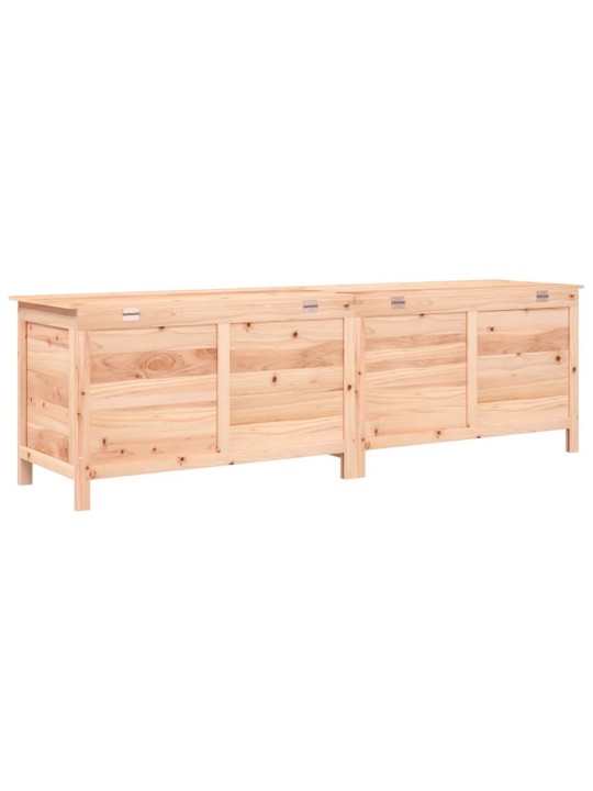 Zahradní úložný box 198,5 x 50 x 56,5 cm masivní jedlové dřevo