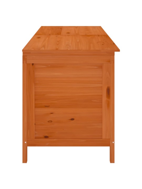 Zahradní úložný box hnědý 198,5 x 50 x 56,5 cm masivní jedle