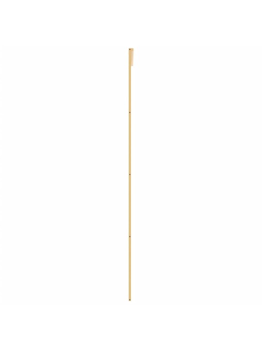 Posuvné dveře zlaté 102,5 x 205 cm čiré ESG sklo a hliník