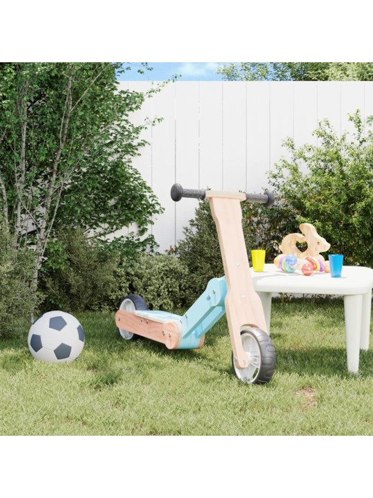 Dětská koloběžka 2 v 1 světle modrá