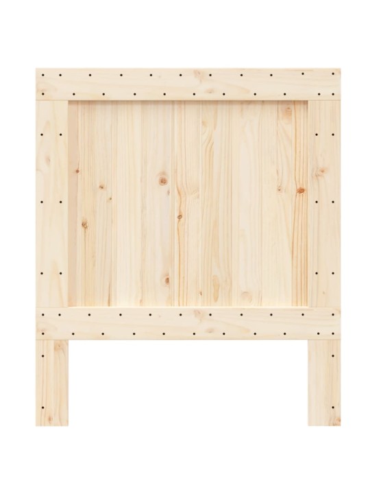 Čelo postele 80 x 104 cm masivní borové dřevo