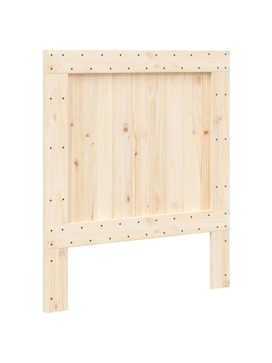 Čelo postele 90 x 104 cm masivní borové dřevo