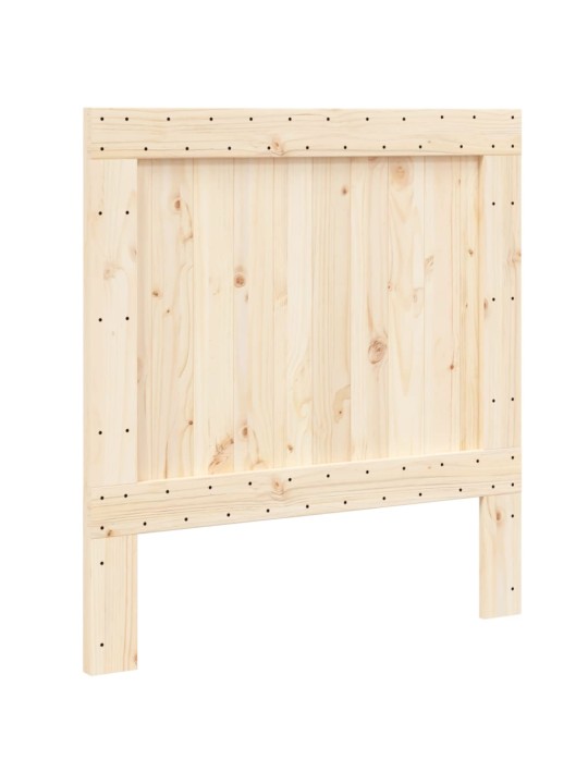 Čelo postele 100 x 104 cm masivní borové dřevo
