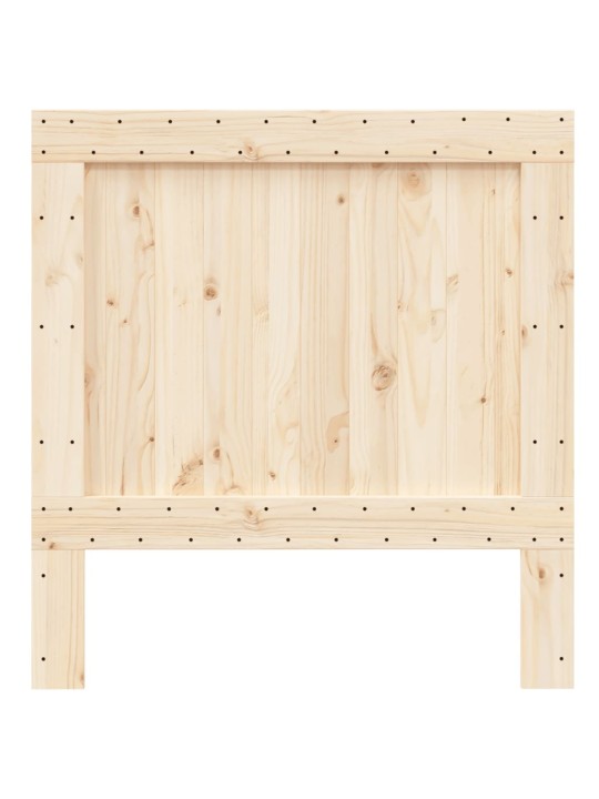 Čelo postele 100 x 104 cm masivní borové dřevo