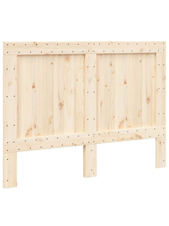 Čelo postele 140 x 104 cm masivní borové dřevo