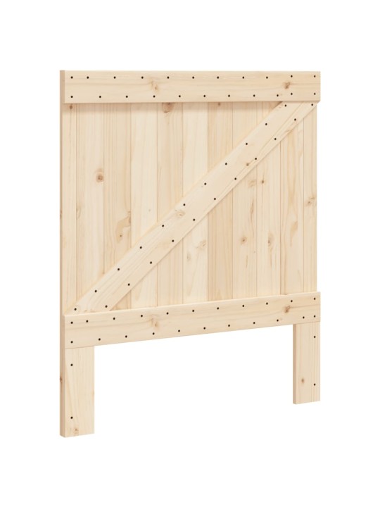 Čelo postele 90 x 104 cm masivní borové dřevo