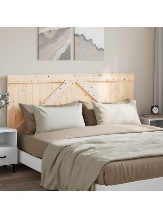 Čelo postele 180 x 104 cm masivní borové dřevo