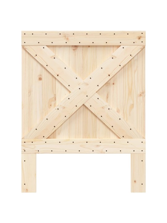 Čelo postele 80 x 104 cm masivní borové dřevo