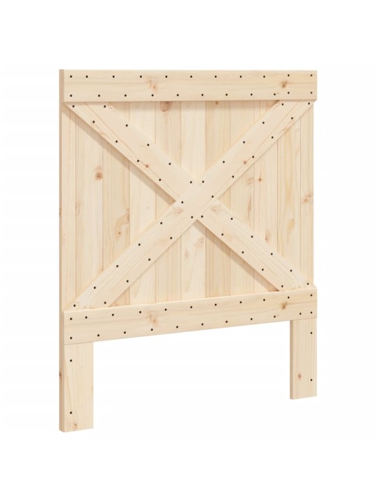 Čelo postele 90 x 104 cm masivní borové dřevo