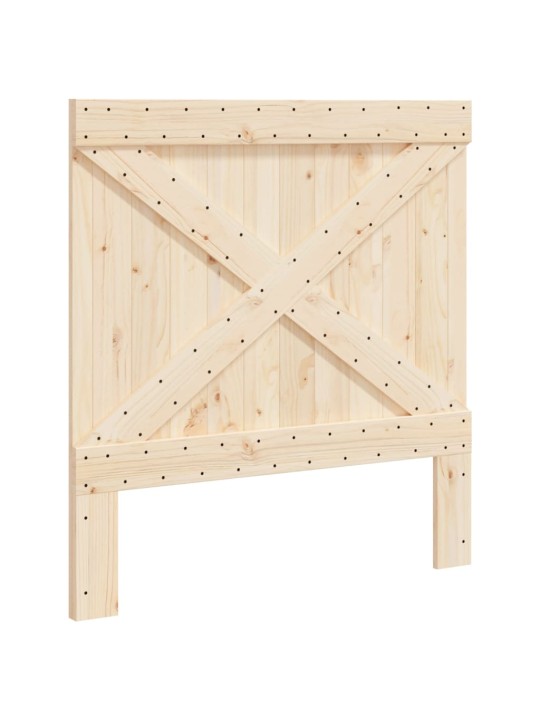 Čelo postele 100 x 104 cm masivní borové dřevo