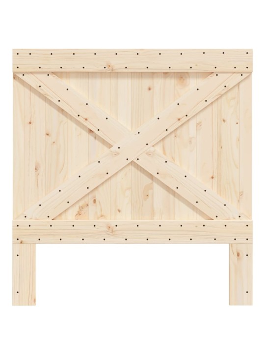 Čelo postele 100 x 104 cm masivní borové dřevo