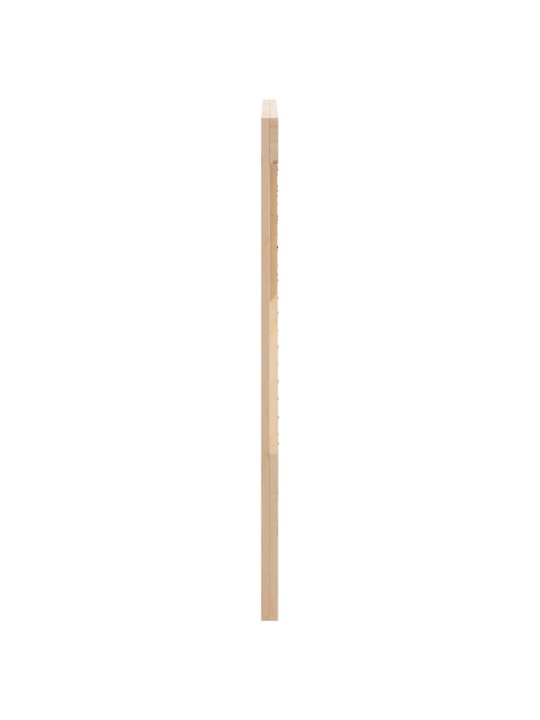 Čelo postele 140 x 104 cm masivní borové dřevo