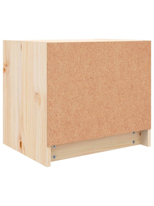 Noční stolek 40 x 31 x 35,5 cm masivní borové dřevo
