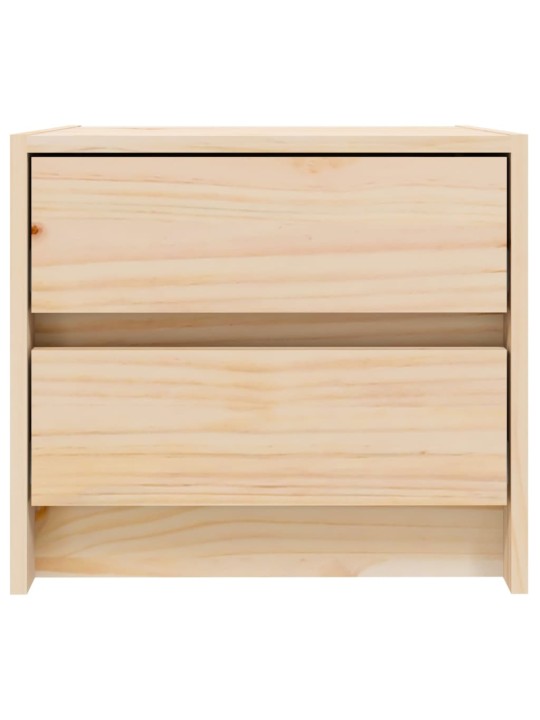 Noční stolky 2 ks 40 x 31 x 35,5 cm masivní borové dřevo