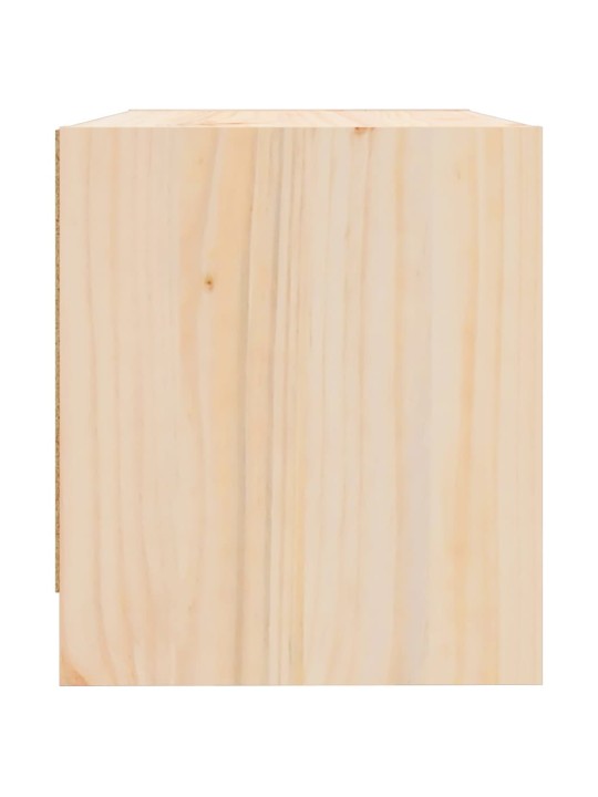 Noční stolky 2 ks 40 x 31 x 35,5 cm masivní borové dřevo