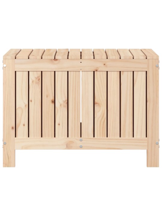 Zahradní úložný box 76 x 42,5 x 54 cm masivní borové dřevo