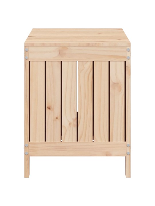 Zahradní úložný box 76 x 42,5 x 54 cm masivní borové dřevo