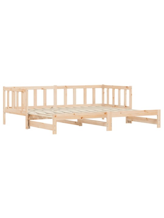 Válenda s přistýlkou 90 x 190 cm masivní borové dřevo