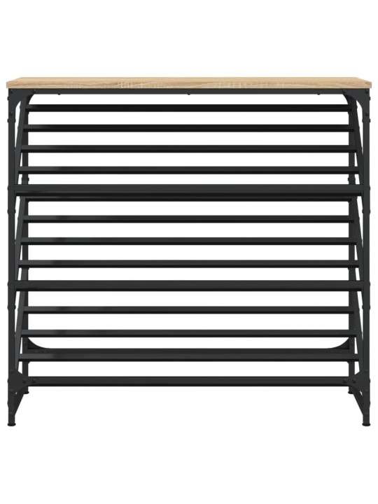 Botník dub sonoma 90 x 30 x 85 cm kompozitní dřevo