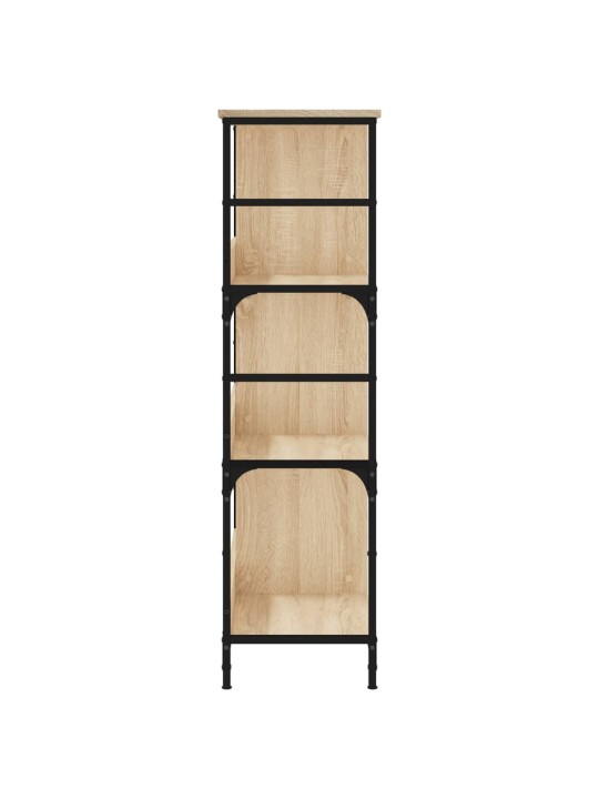 Knihovna dub sonoma 78,5 x 33 x 117,5 cm kompozitní dřevo