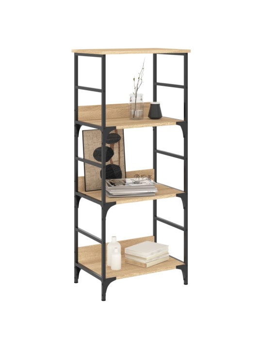 Knihovna dub sonoma 50 x 33 x 117,5 cm kompozitní dřevo