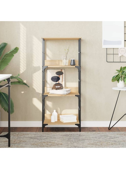 Knihovna dub sonoma 50 x 33 x 117,5 cm kompozitní dřevo
