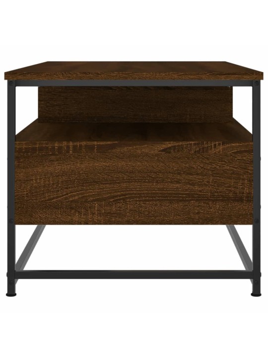 Konferenční stolek hnědý dub 100 x 51 x 45 cm kompozitní dřevo