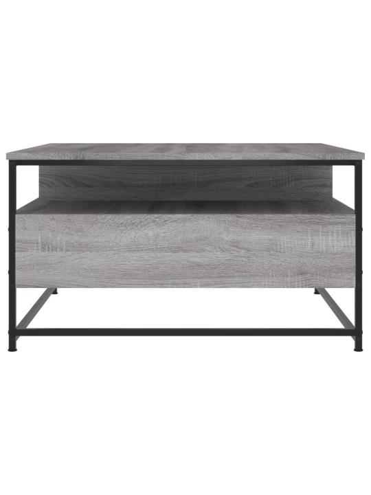 Konferenční stolek šedý sonoma 80 x 80 x 45 cm kompozitní dřevo