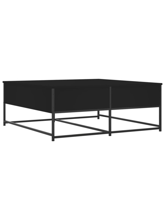 Konferenční stolek černý 100 x 99 x 40 cm kompozitní dřevo