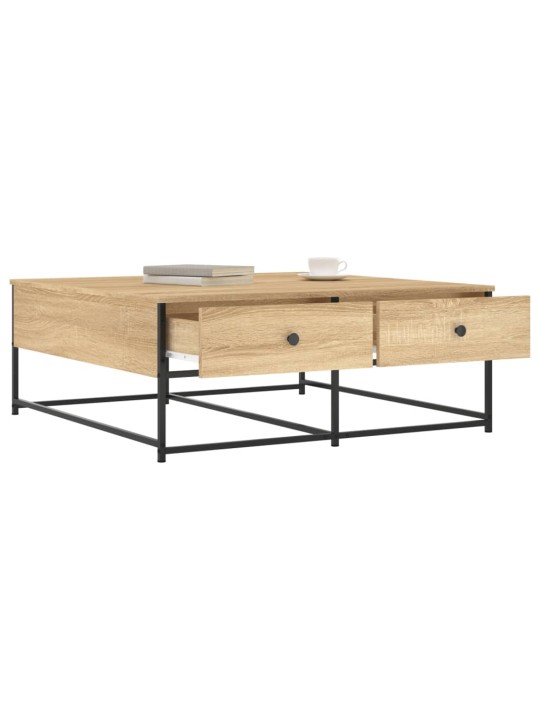 Konferenční stolek dub sonoma 100 x 99 x 40 cm kompozitní dřevo
