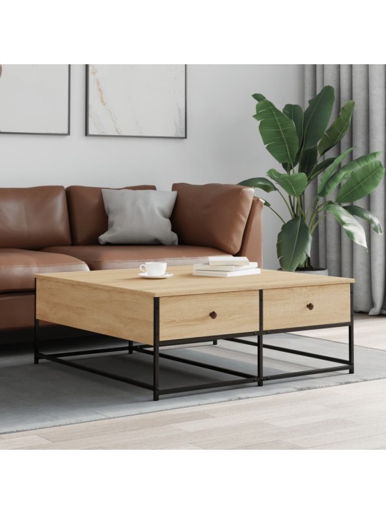 Konferenční stolek dub sonoma 100 x 99 x 40 cm kompozitní dřevo
