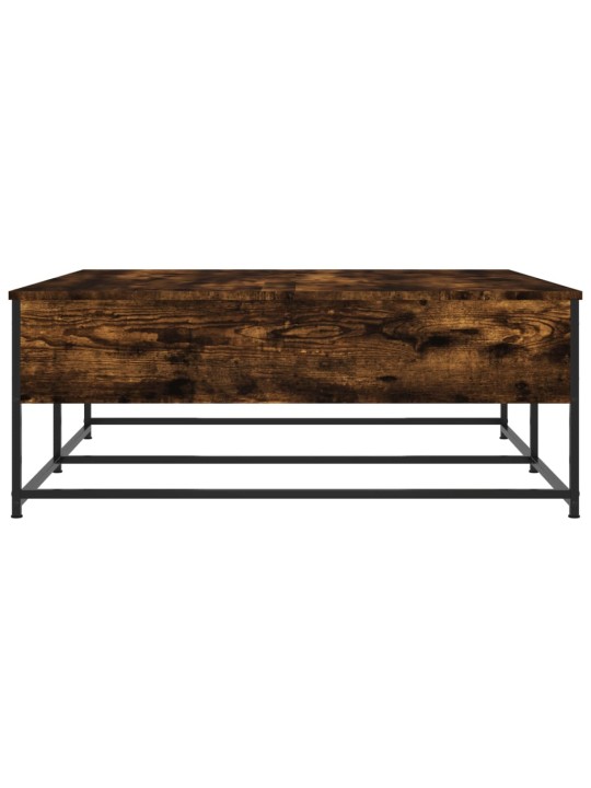 Konferenční stolek kouřový dub 100x99x40 cm kompozitní dřevo