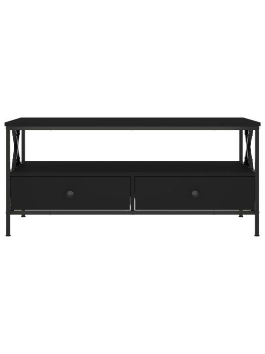 Konferenční stolek černý 100 x 51 x 45 cm kompozitní dřevo