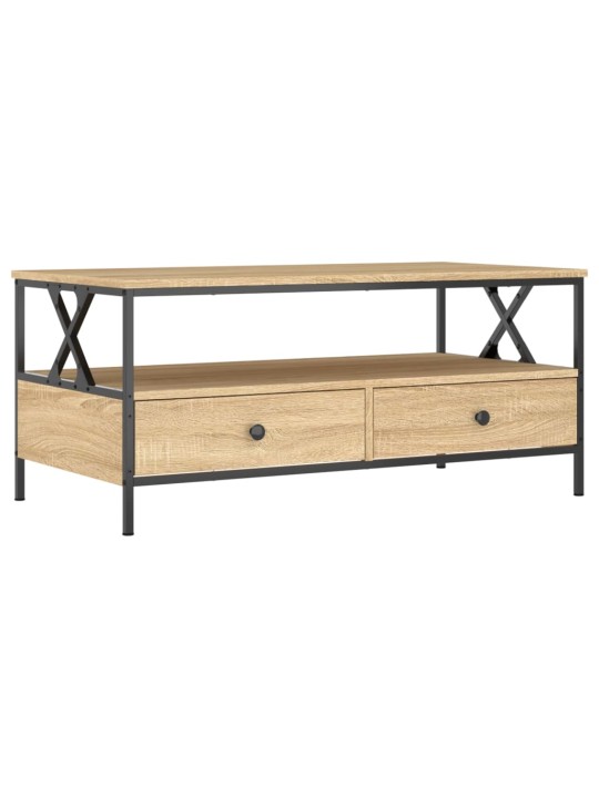 Konferenční stolek dub sonoma 100 x 51 x 45 cm kompozitní dřevo