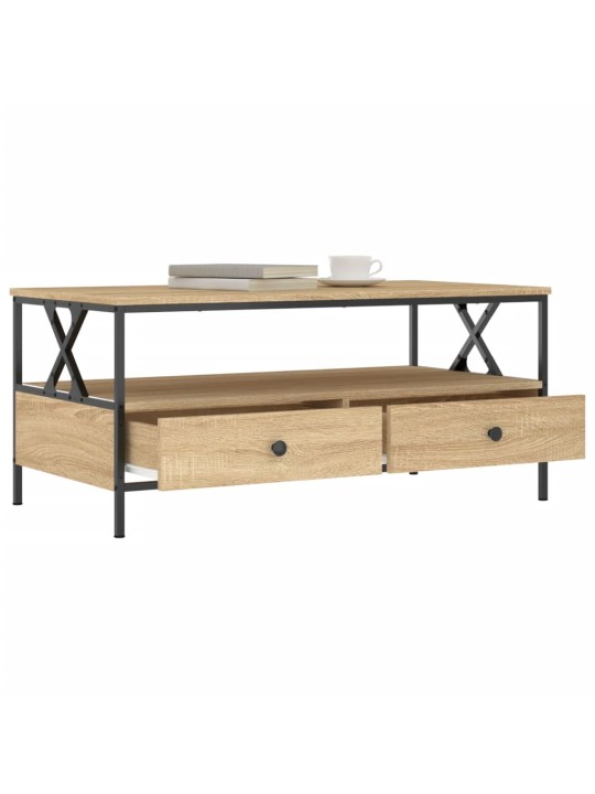 Konferenční stolek dub sonoma 100 x 51 x 45 cm kompozitní dřevo