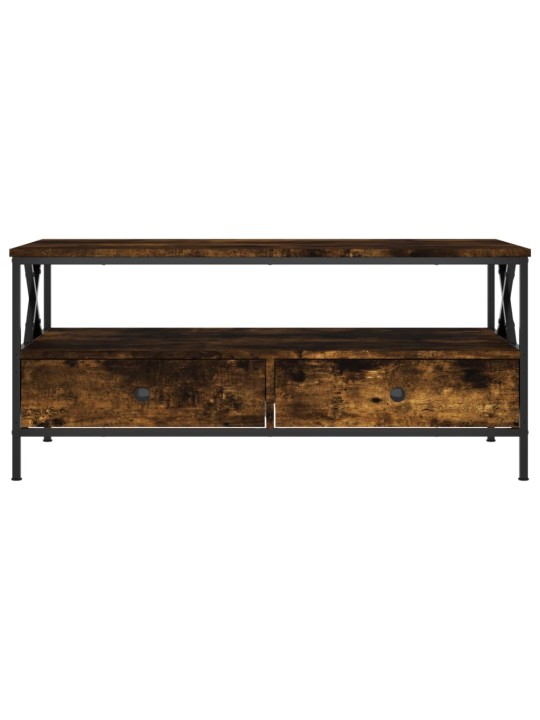 Konferenční stolek kouřový dub 100x51x45 cm kompozitní dřevo