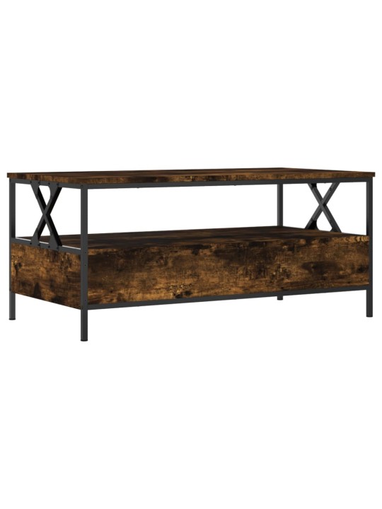 Konferenční stolek kouřový dub 100x51x45 cm kompozitní dřevo